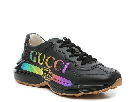 gucci rhyton sneakers mens|Gucci rhyton mixed media sneakers.